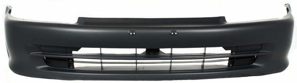 1992-1995 Honda Civic Front Bumper Cover, Primed, 4-door, Sedan for the years: 1992, 1993, 1994, 1995