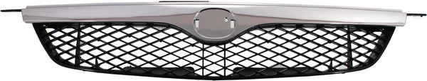 1999-2000 Mazda Protege Grille, Textured Black