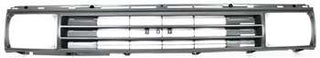 1987-1988 Toyota Pickup Grille, Dark Argent Shell/Black