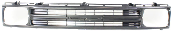 1989-1991 Toyota Pickup Grille, argent, 1-piece Type