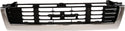 1989-1991 Toyota Pickup Grille, Chrome Shell/Black