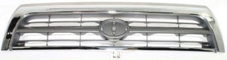 1996-1998 Toyota 4runner Grille, Chrome Shell/Silver