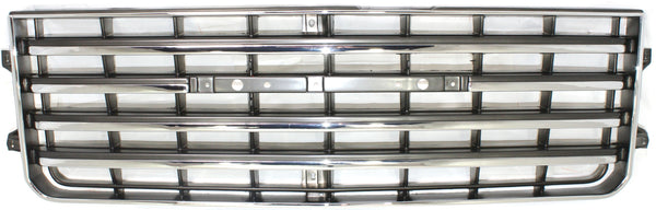 1981-1987 Toyota Land Cruiser Grille, Chrome Shell/Dark Gray Insert