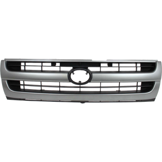 1997-2000 Toyota Tacoma Grille, Silver Shell/Black