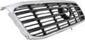 1998-2002 Toyota Land Cruiser Grille, Chrome Shell