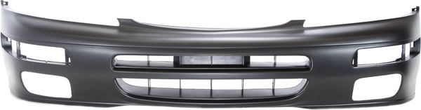 1995-1996 Nissan Maxima Front Bumper Cover, Primed, w/Fog Lamps Hole, SE/GXE for the years: 1995, 1996