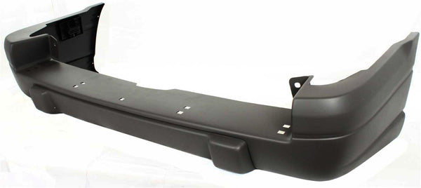 1996-1998 Jeep Grand Cherokee Rear Bumper Cover, Raw, Laredo Model for the years: 1996, 1997, 1998