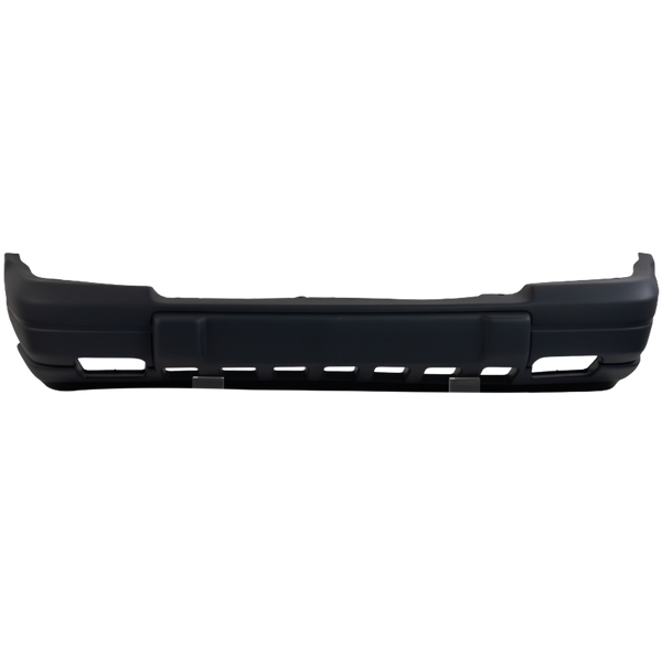 1996-1998 Jeep Grand Cherokee Front Bumper Cover, Textured, w/Fog Lamp Hole for the years: 1996, 1997, 1998