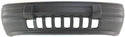 1993-1995 Jeep Grand Cherokee Front Bumper Cover, Textured, Laredo Model for the years: 1993, 1994, 1995