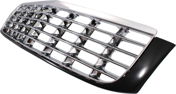 1997-1999 Cadillac Deville Grille, Chrome Shell/Black