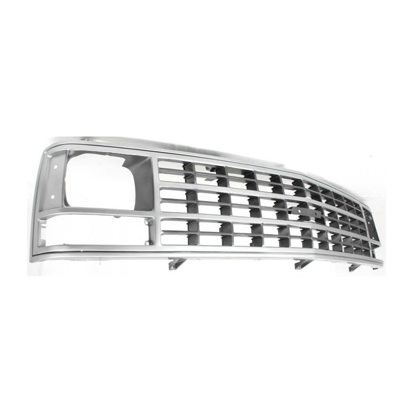 1988-1993 Chevy K3500 Pickup Grille, Grey Shell