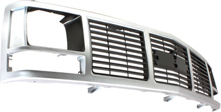 1988-1993 GMC C1500 Pickup Grille, Silver