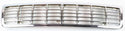 1991-1996 Chevy Caprice Grille, Chrome Shell/Silver