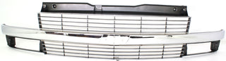 1995-2005 Chevy Astro Grille, Painted-Silver