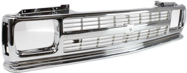 1991-1993 Chevy S10 Pickup Grille, Chrome