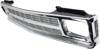 1991-1994 Chevy S-10 Blazer Grille, Chrome Shell/Gray