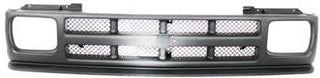 1991-1993 Chevy S-10 Pickup Grille, Textured Black