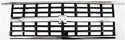 1989-1991 Chevy Blazer Grille, Chrome Shell/argent