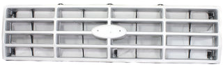 1982-1986 Ford F-series Grille, Argent Shell/Black