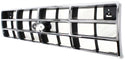 1989-1992 Ford Ranger Grille, Chrome Shell/Silver