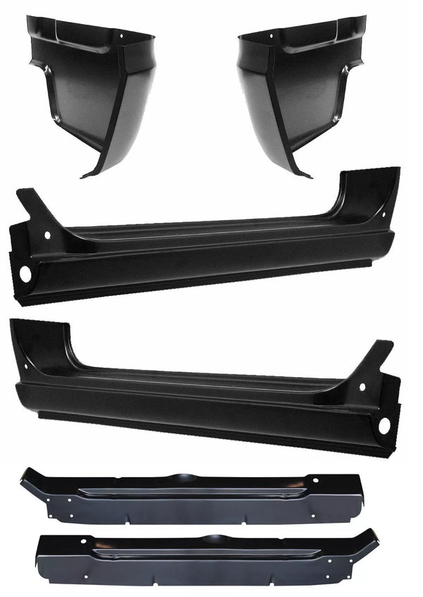 1967-1972 GMC C/K Pickup Outer Rocker Panel Cab Corner & Outer Floor Pan Kit