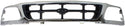 1997-1998 Ford F-150 Grille, Cross Bar, Chrome Shell/gray Insert