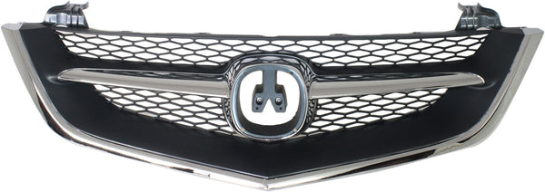 2002-2003 Acura TL Grille, Chrome Shell/Black Insert