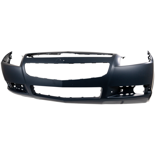 2008-2012 Chevy Malibu Front Bumper Cover, Primed, w/Fog Lamp Hole for the years: 2008, 2009, 2010, 2011, 2012