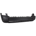 2005-2007 Jeep Liberty Front Bumper Cover, Textured, W/O Tow Hook Hole