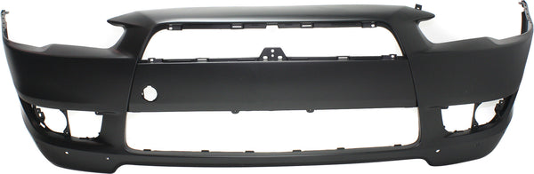 2008-2015  Mitsubishi Lancer Front Bumper Cover, Primed, W/ Air Dam Hole