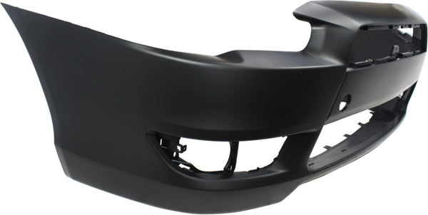 2008-2015  Mitsubishi Lancer Front Bumper Cover, Primed, W/ Air Dam Hole