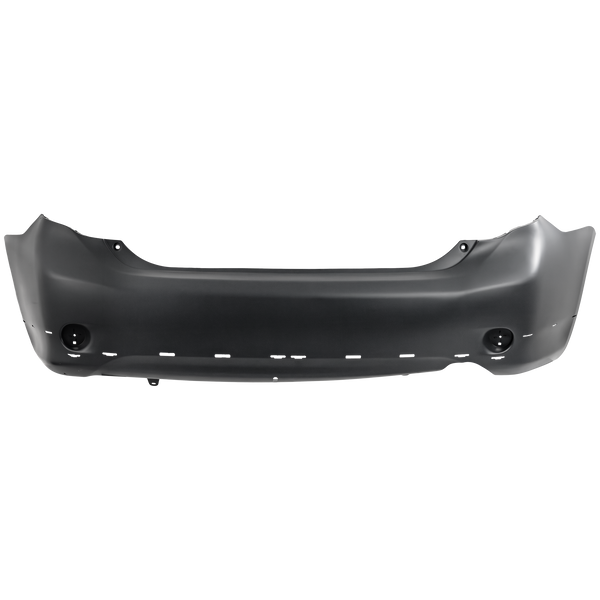 2009-2010  Toyota Corolla Rear Bumper Cover, Primed, W/ Spoiler Hole