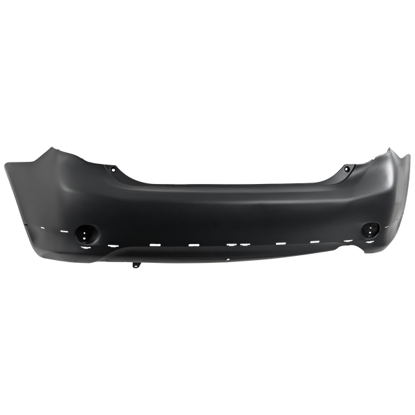 2009-2010  Toyota Corolla Rear Bumper Cover, Primed, W/ Spoiler Hole