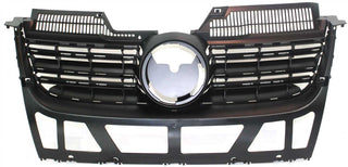 2005-2010 Volkswagen Jetta Grille, Matte Black