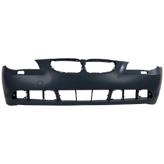 2004-2007 BMW 5-series Front Bumper Cover, Primed, Sedan for the years: 2004, 2005, 2006, 2007