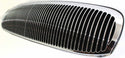 1997-2004 Buick Park Avenue Grille, Chrome Shell/Black