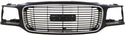 1992-2000 GMC Yukon Grille Chrome And Black