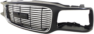 1992-2000 GMC Yukon Grille Chrome And Black