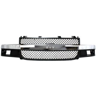 2003-2015 Chevy Express Van Grille, Dark Gray