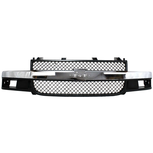 2003-2015 Chevy Express Van Grille, Dark Gray