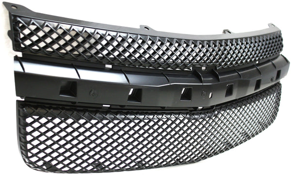 2005-2009 Chevy Equinox Grille, Textured Dark Gray