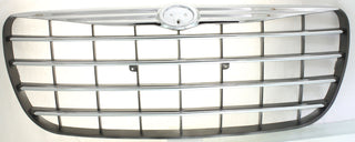 2004-2006 Chrysler Sebring Grille, Chrome Shell/Silver