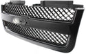 2006-2009 Chevy Trailblazer Grille, Textured Gray