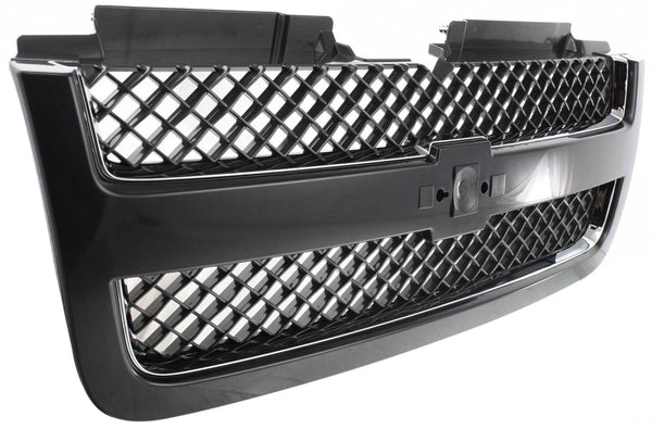 2006-2009 Chevy Trailblazer Grille, Textured Gray