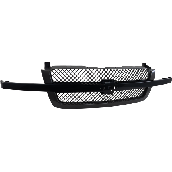 2003-2007 Chevy Silverado 1500 Grille, Mesh, Black