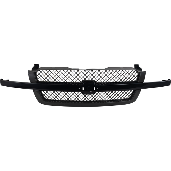 2003-2007 Chevy Silverado 1500 Grille, Mesh, Black