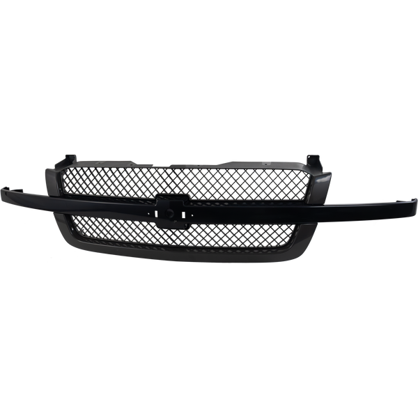 2003-2007 Chevy Silverado 1500 Grille, Mesh, Black