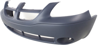 2001-2004  Dodge Caravan Front Bumper Cover, Primed, With Fog Lamp Hole