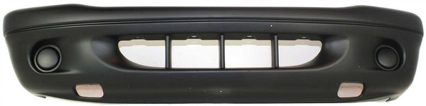 2001-2004 Dodge Durango Front Bumper Cover, Textured Top, Primered Bottom, for the years: 2001, 2002, 2003, 2004