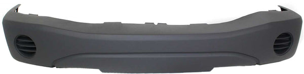 2004-2006 Dodge Durango Front Bumper Cover, Textured Finish, w/o Fog Lights for the years: 2004, 2005, 2006